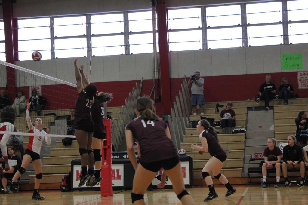 Volleyball season concludes following playoff loss