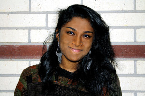 Behind Naimah Urfi’s smile
