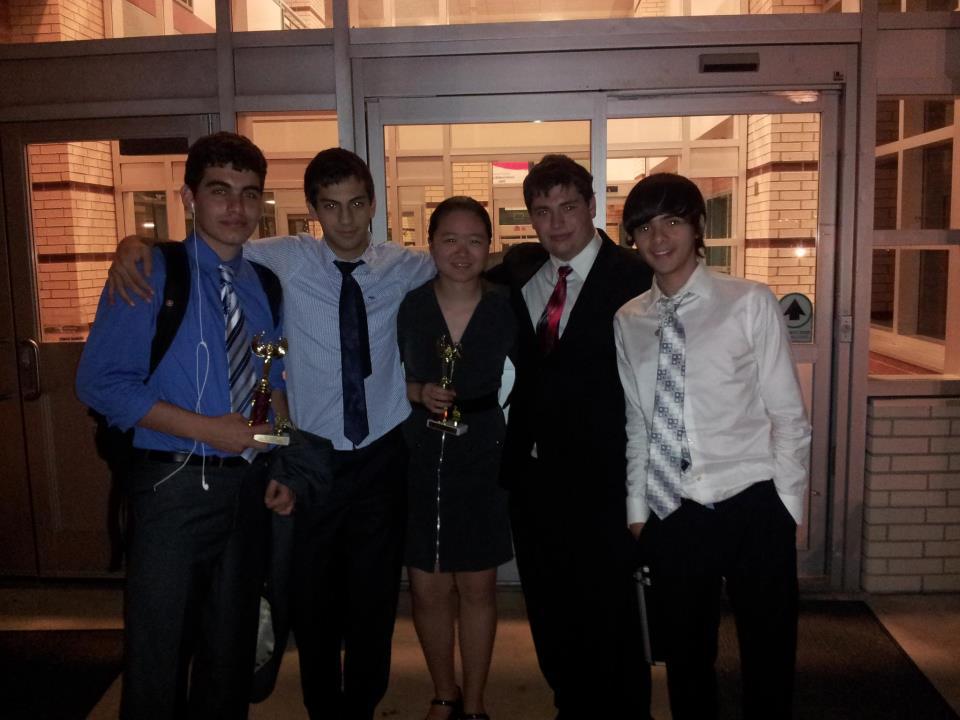 Debate team meets with early success
