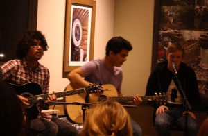 Stars shine at open mic night