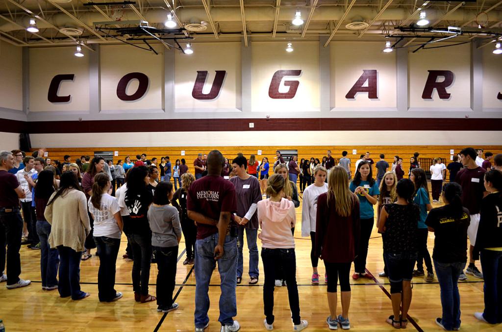 There was a huge variety of people at Cougar Challenge and I think that made for a good representation of the school, junior Megan Birgy said. Even a lot of teachers were there. It was interesting to see our teachers as fellow people.