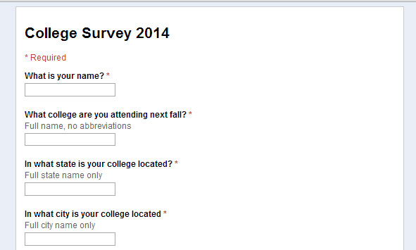 College decisions needed for senior issue