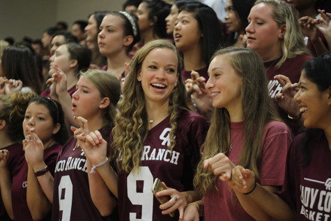 Students kick up #CPOE at Friday pep rallies