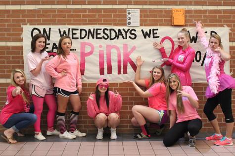 Students pink out to support cancer cause