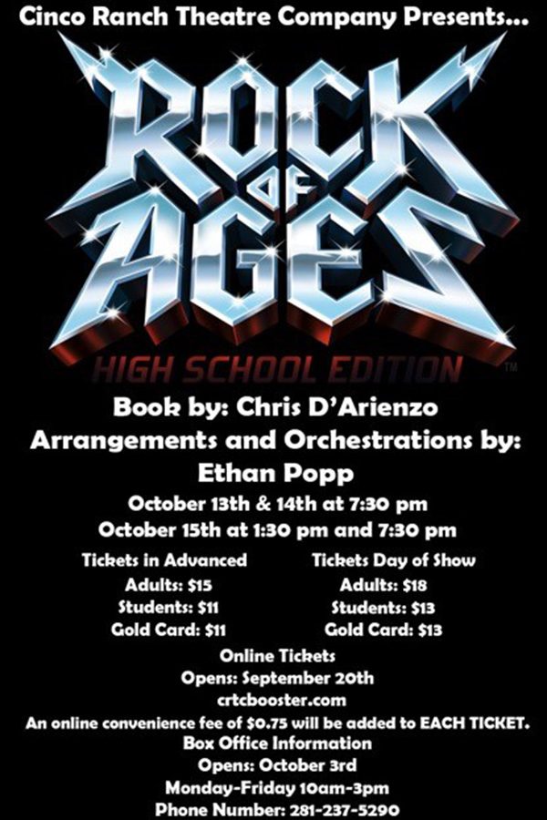 Theatre to perform Rock of Ages