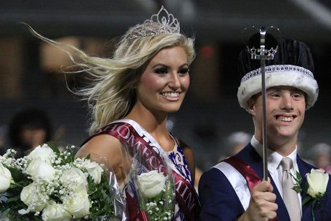 Hardegree, McGaha crowned Homecoming Queen, King as Cinco triumphs over Mayde Creek