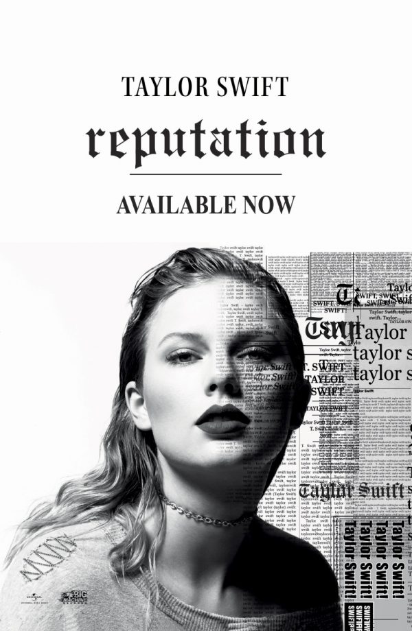 Album cover of taylor swift's 'reputation' on Craiyon