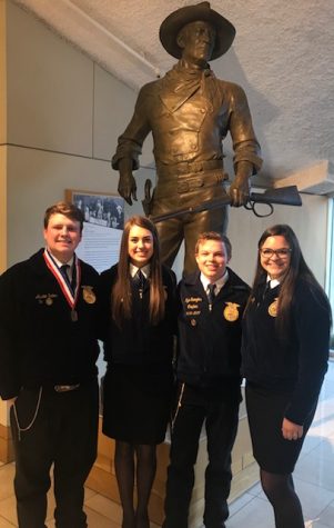 FFA team places 10th in nation