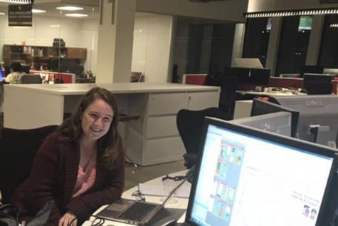 Cinco Ranch alumnus Emily Burleson enjoys the journalism challenges while interning at the Houston Chronicle.