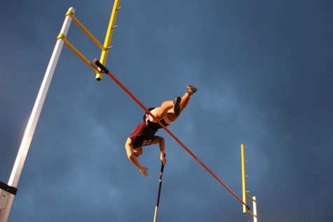 Varsity track and field flies halfway through their season