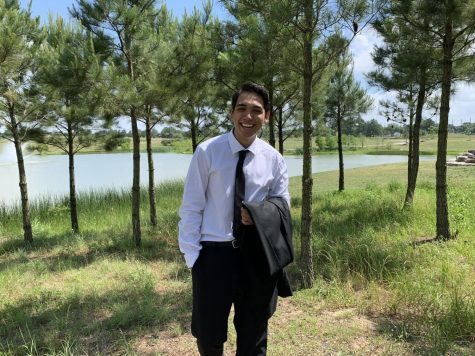 Senior Paul Schrieber will be attending the University of Texas at Arlington this fall, where he plans to major in nursing and minor in a business field,